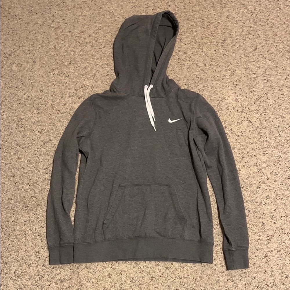 Nike Gray Athletic Pullover Sweater